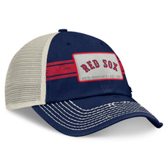 Boston Red Sox Fanatics  Heritage Stripe Trucker Adjustable Hat - MLB Hats