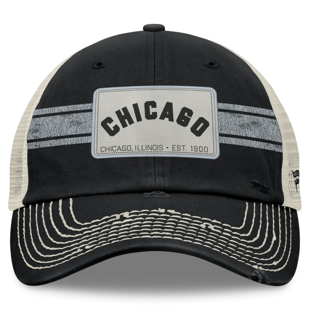 Chicago White Sox Fanatics  Heritage Stripe Trucker Adjustable Hat - MLB Hats