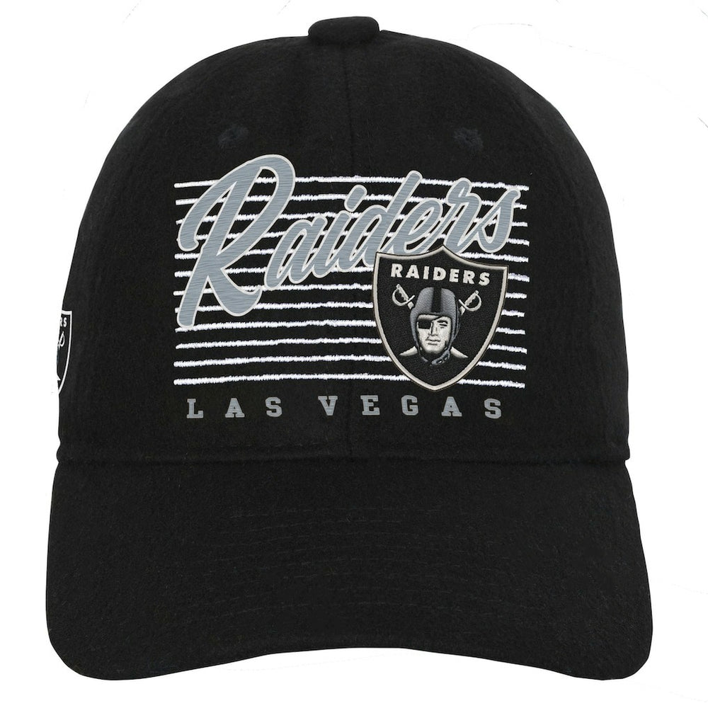 Las Vegas Raiders Youth Retro Wooly Adjustable Hat | NFL Hot