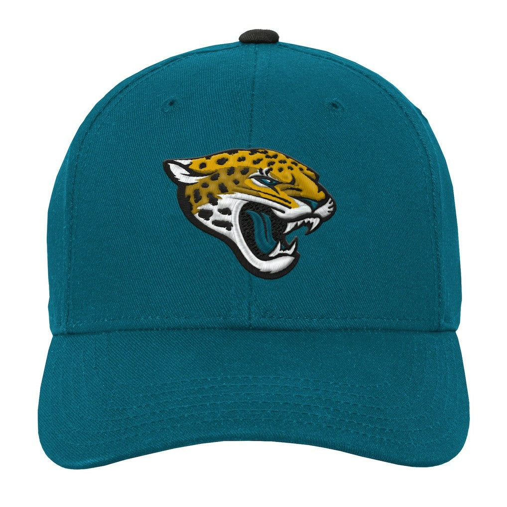Jacksonville Jaguars Youth Team Pre-Curved Adjustable Hat | NFL Discount