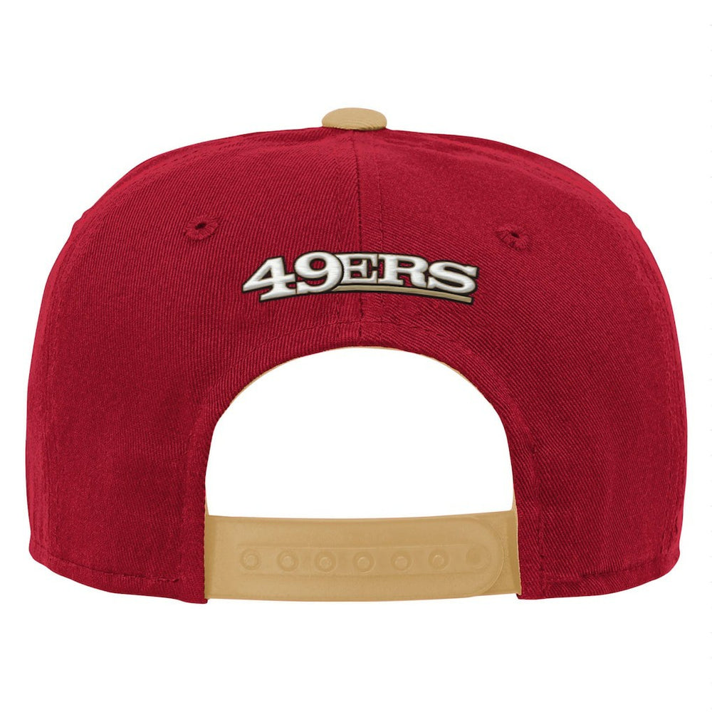 San Francisco 49ers Youth Team Pre-Curved Adjustable Hat | NFL Discount