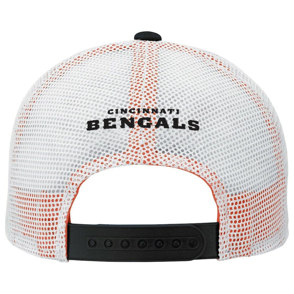 Cincinnati Bengals Youth Core Lockup Trucker Adjustable Hat | NFL Hot