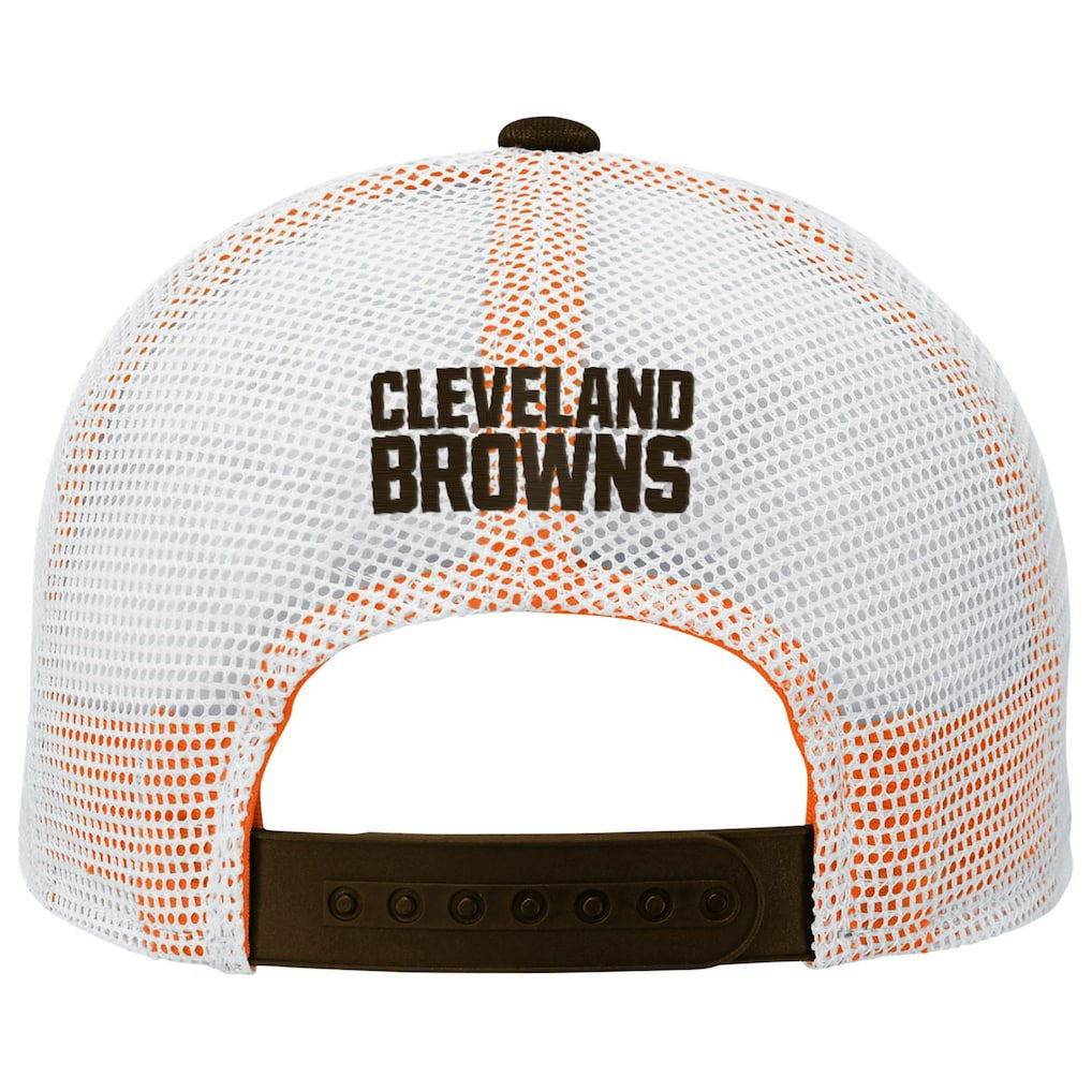 Cleveland Browns Youth Core Lockup Trucker Adjustable Hat | NFL US