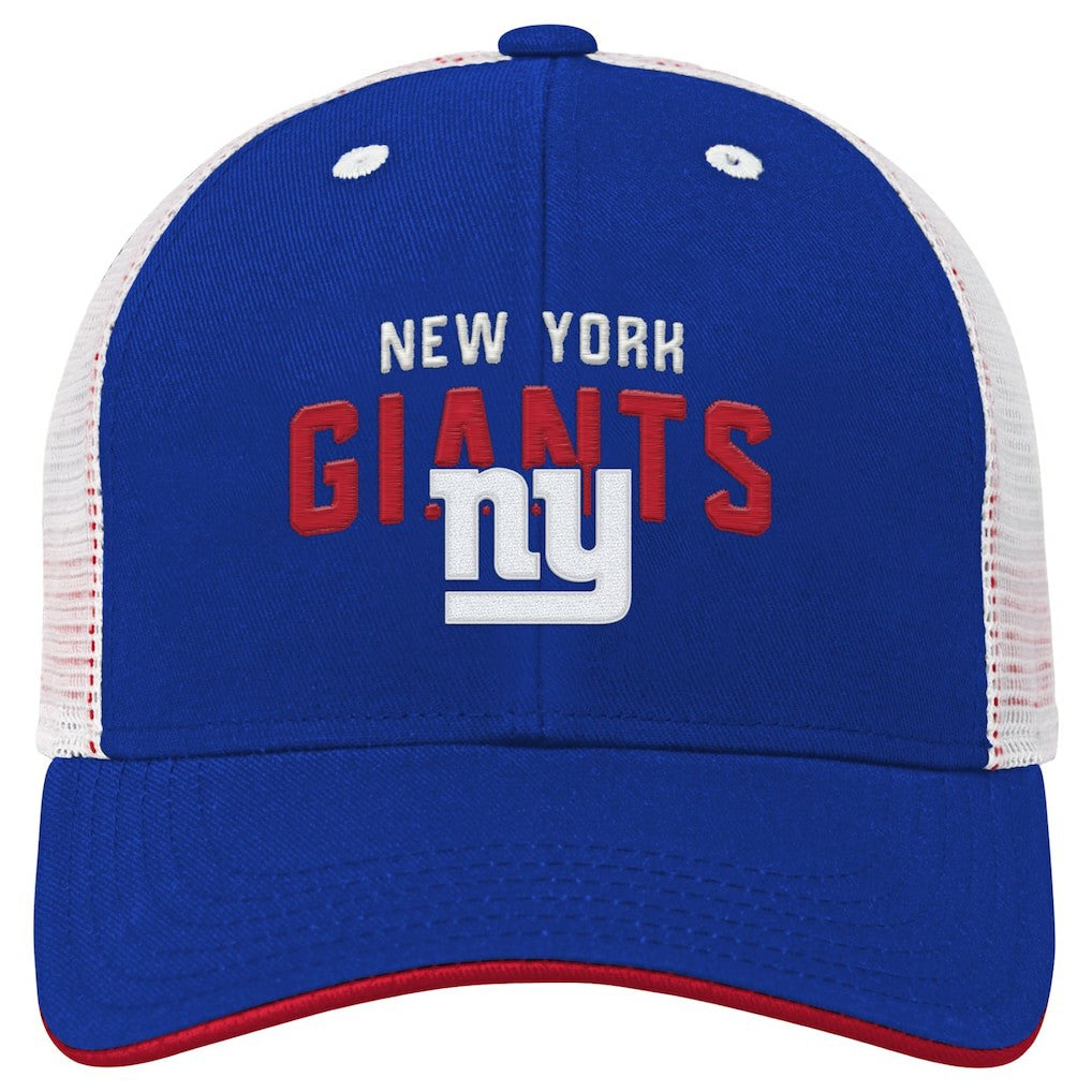 New York Giants Youth Core Lockup Trucker Adjustable Hat | NFL Outlet