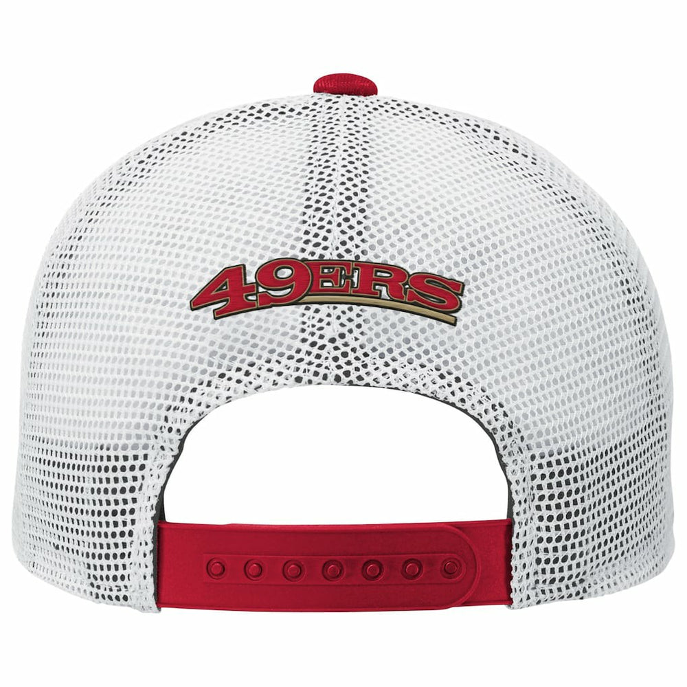 San Francisco 49ers Youth Core Lockup Trucker Adjustable Hat | NFL New