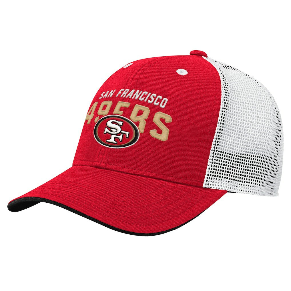 San Francisco 49ers Preschool Core Lockup Trucker Adjustable hat | NFL Sale