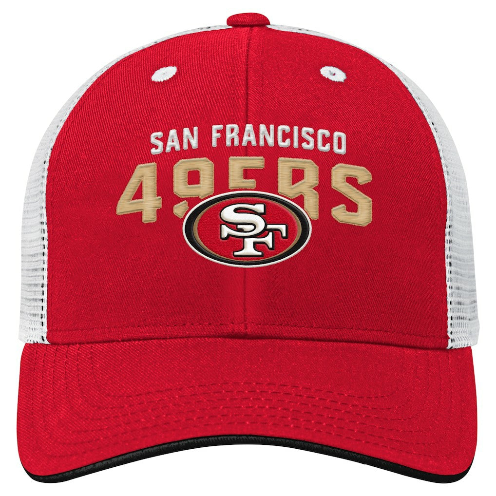 San Francisco 49ers Preschool Core Lockup Trucker Adjustable hat | NFL Sale