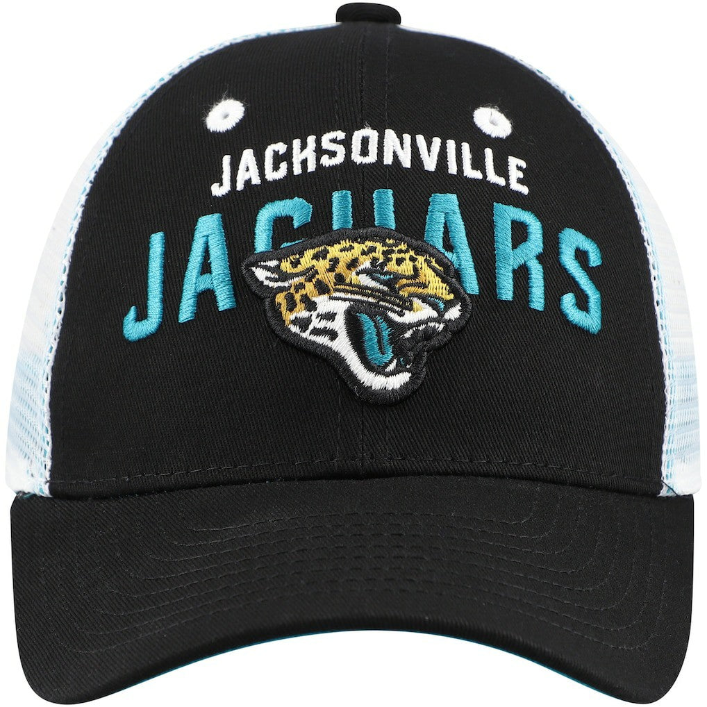 Jacksonville Jaguars Preschool Core Lockup Trucker Adjustable hat | NFL Discount