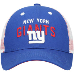 New York Giants Preschool Core Lockup Trucker Adjustable hat | NFL Outlet