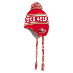 San Francisco 49ers Preschool Jacquard Tassel Knit Hat with Pom | NFL Near me