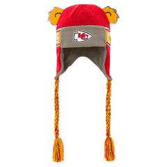 Kansas City Chiefs Youth Wordmark Ears Trooper Knit Hat | NFL Hot