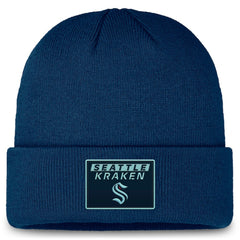 Seattle Kraken Fanatics Authentic Pro Cuffed Knit Hat -  NHL Hats