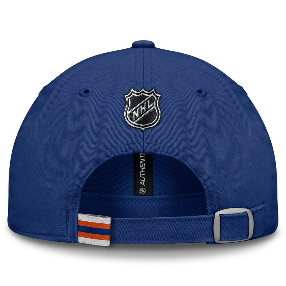 Edmonton Oilers Fanatics Authentic Pro Prime Adjustable Hat -  NHL Hats