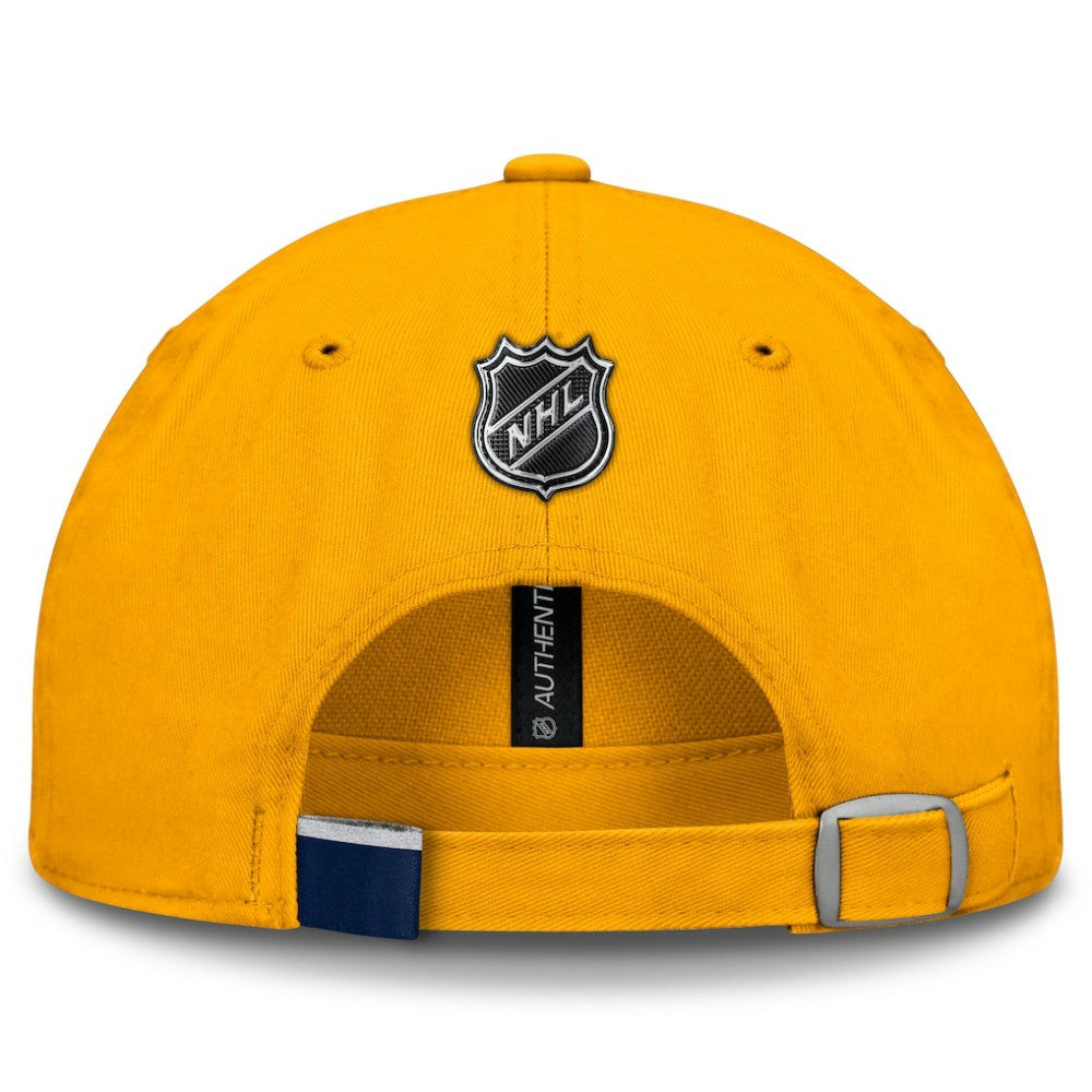 Nashville Predators Fanatics Authentic Pro Prime Adjustable Hat -  NHL Hats