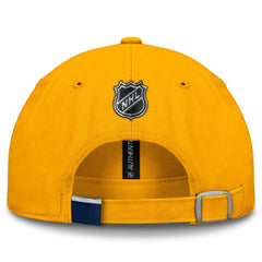 Nashville Predators Fanatics Authentic Pro Prime Adjustable Hat -  NHL Hats