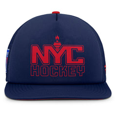 New York Rangers Fanatics Authentic Pro Hometown Rink Foam Trucker Snapback Hat -  NHL Hats