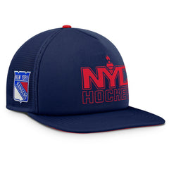 New York Rangers Fanatics Authentic Pro Hometown Rink Foam Trucker Snapback Hat -  NHL Hats