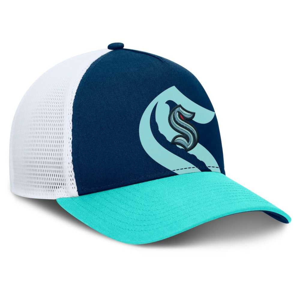 Seattle Kraken Fanatics Authentic Pro A-Frame Rink Adjustable Hat -  NHL Hats