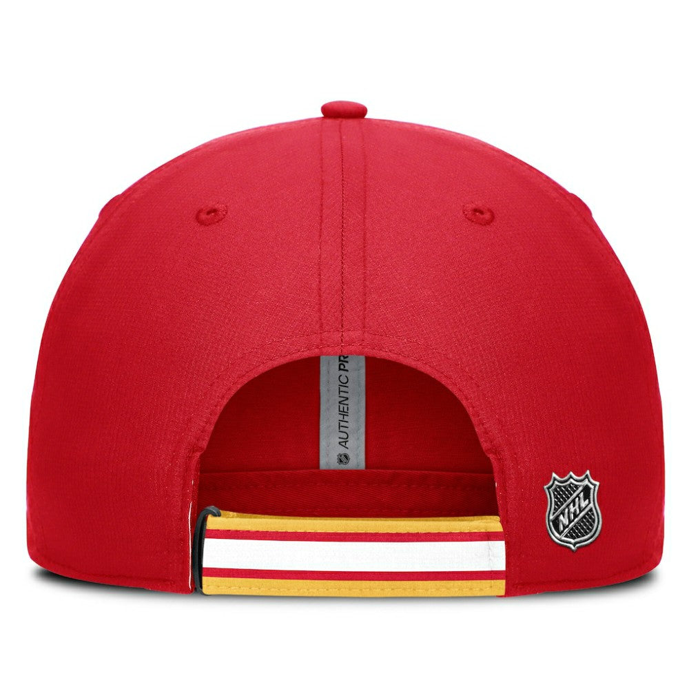 Calgary Flames Fanatics Authentic Pro Ripstop Adjustable Hat -  NHL Hats