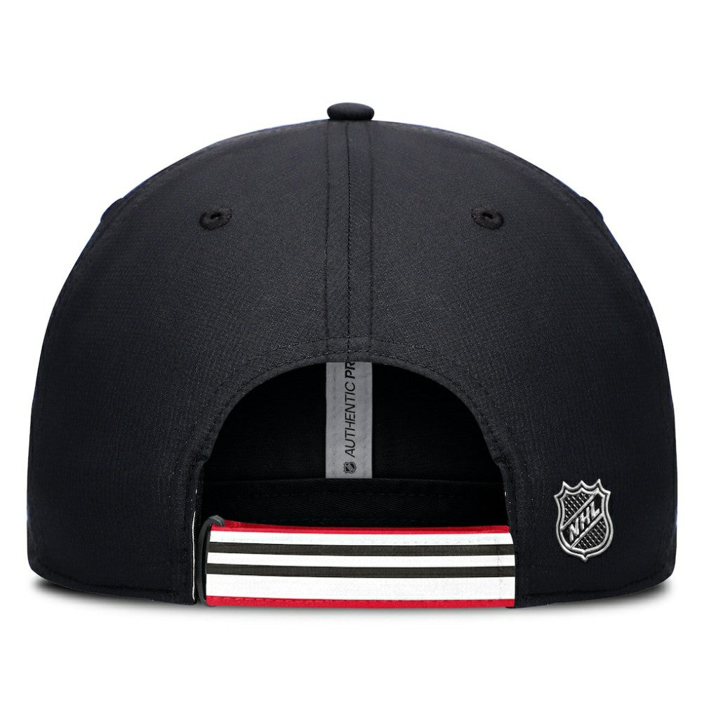 Chicago Blackhawks Fanatics Authentic Pro Ripstop Adjustable Hat -  NHL Hats