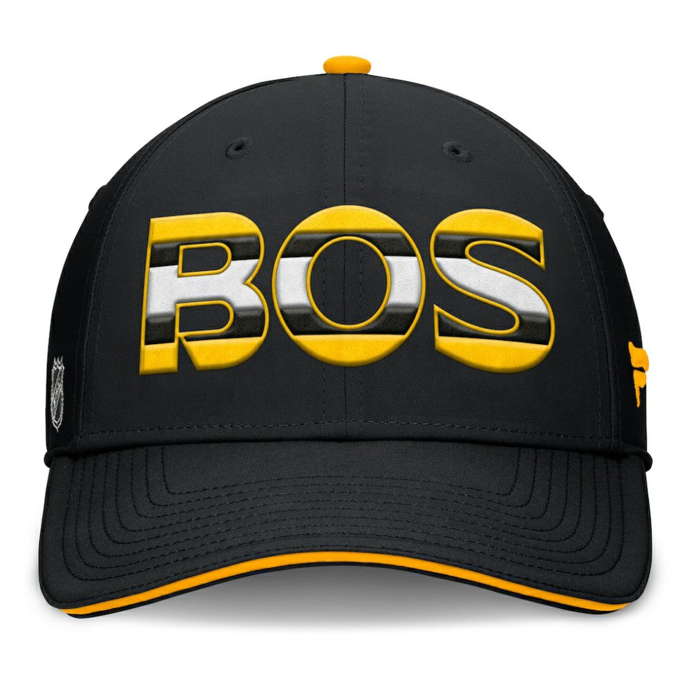 Boston Bruins Fanatics Authentic Pro Rink Team Code Flex Hat -  NHL Hats