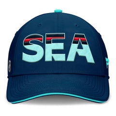 Seattle Kraken Fanatics Authentic Pro Rink Team Code Flex Hat -  NHL Hats