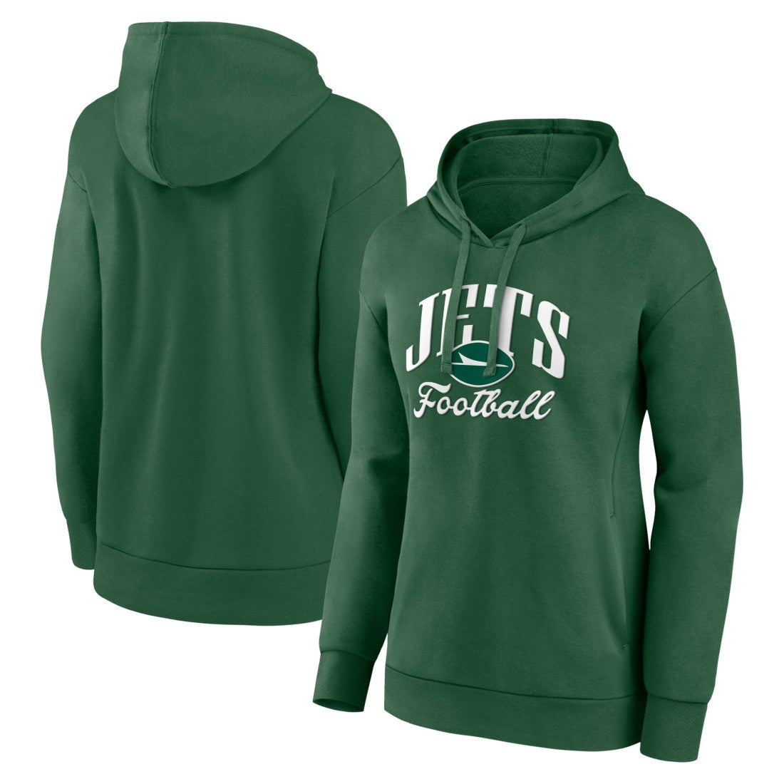 New York Jets Women's Victory Script Pullover Hoodie | NFL Hot