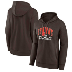 Cleveland Browns Women's Victory Script Pullover Hoodie | NFL Hot