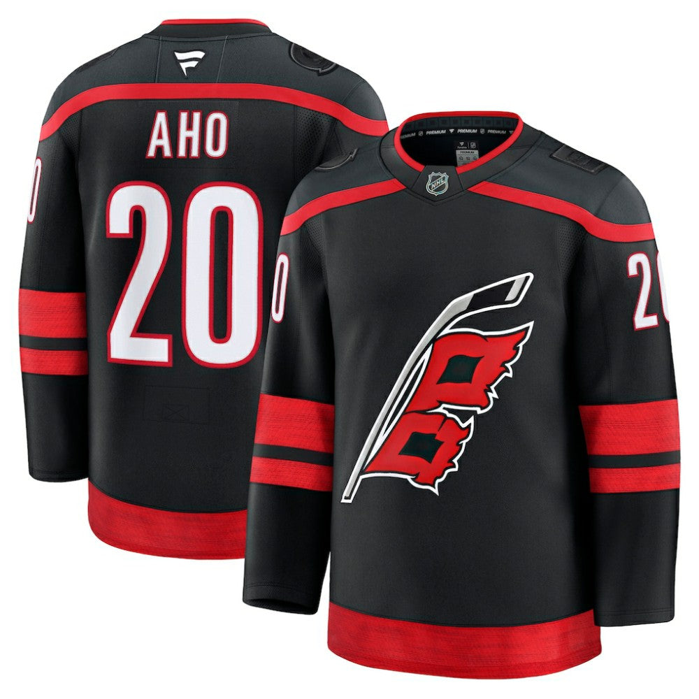 Sebastian Aho Carolina Hurricanes Fanatics Home Premium Jersey -  NHL Jerseys