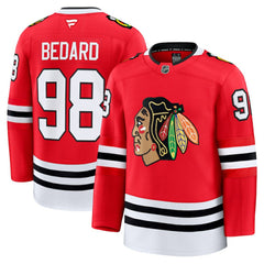 Connor Bedard Chicago Blackhawks Fanatics Home Premium Jersey -  NHL Jerseys