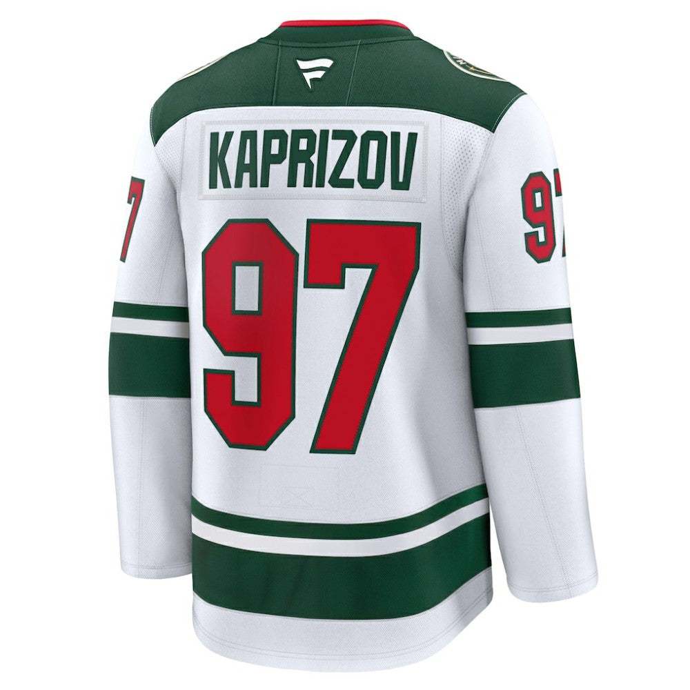 Kirill Kaprizov Minnesota Wild Fanatics Away Premium Jersey -  NHL Jerseys