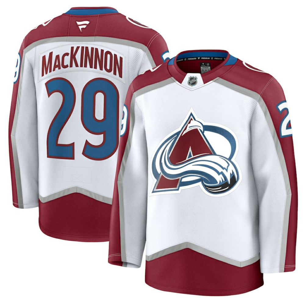 Nathan MacKinnon Colorado Avalanche Fanatics Away Premium Jersey -  NHL Jerseys