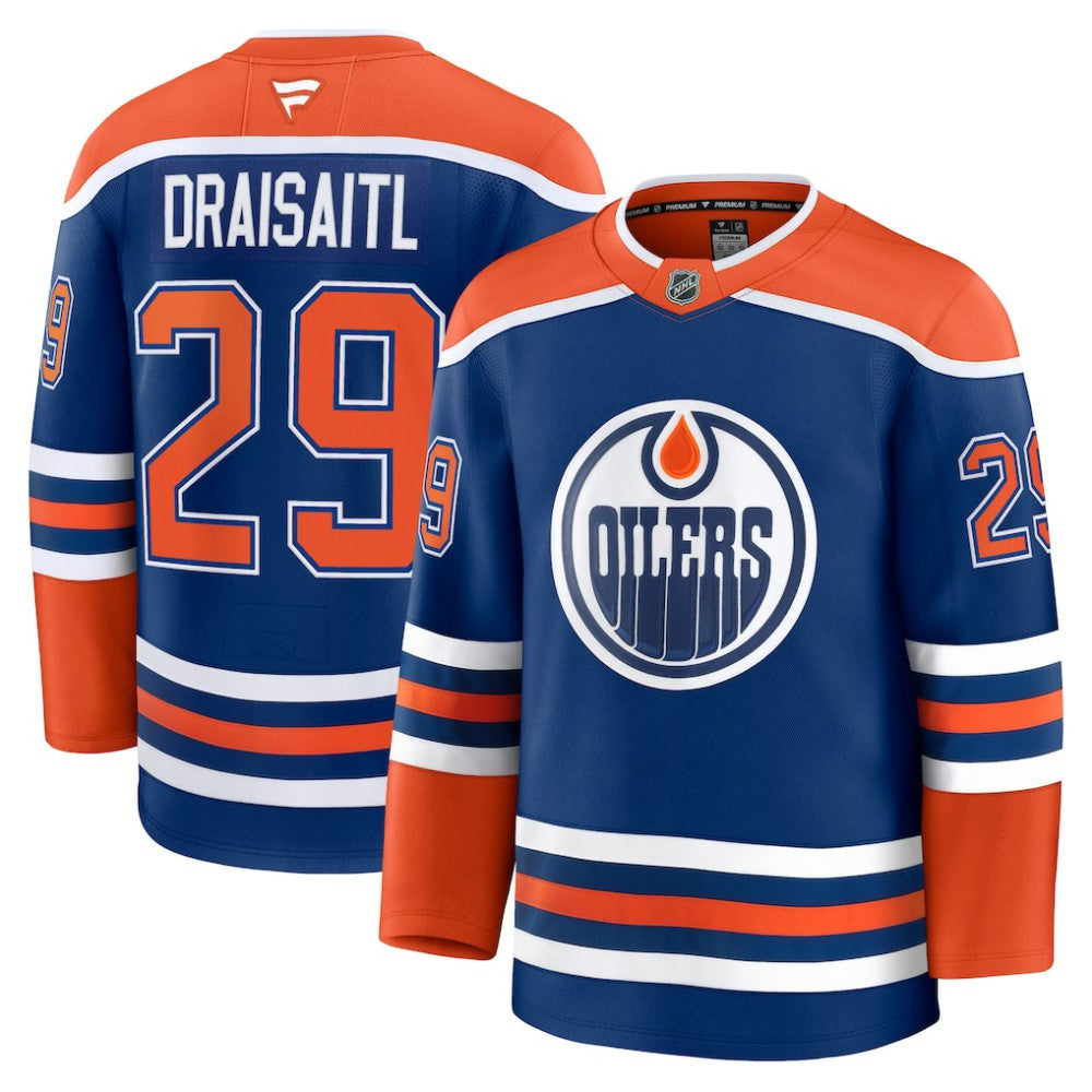 Leon Draisaitl Edmonton Oilers Fanatics Home Premium Jersey -  NHL Jerseys