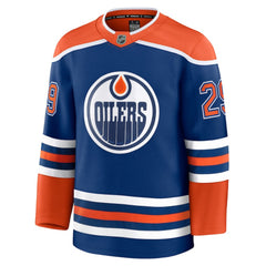 Leon Draisaitl Edmonton Oilers Fanatics Home Premium Jersey -  NHL Jerseys