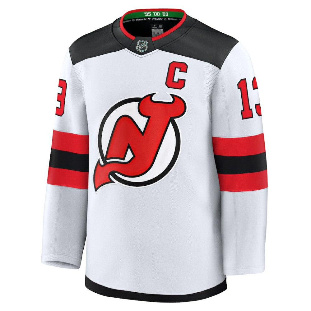 Nico Hischier New Jersey Devils Fanatics Away Premium Jersey -  NHL Jerseys
