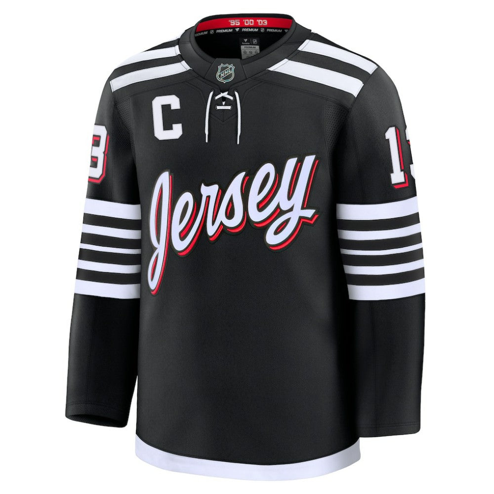 Nico Hischier New Jersey Devils Fanatics Alternate Premium Jersey -  NHL Jerseys