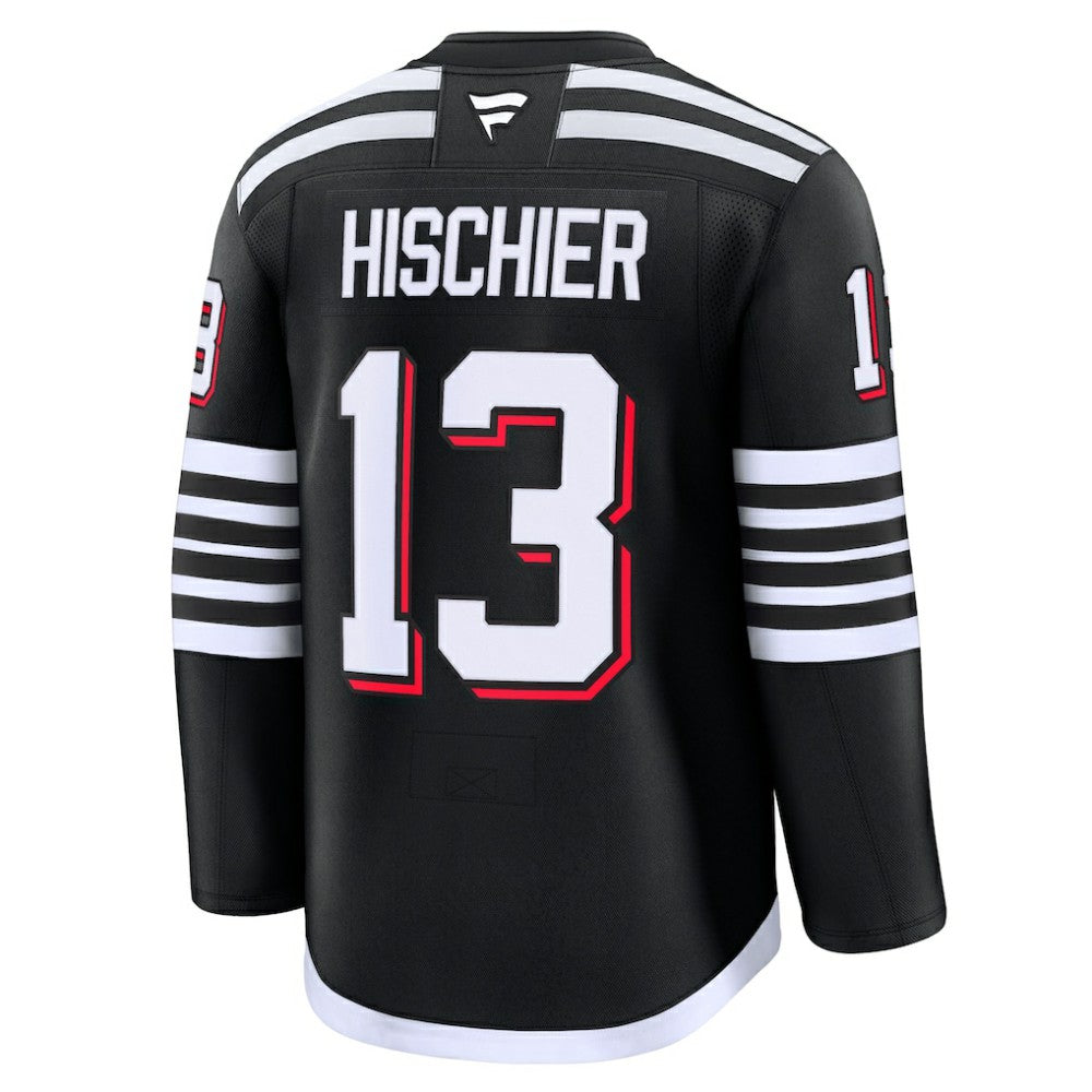 Nico Hischier New Jersey Devils Fanatics Alternate Premium Jersey -  NHL Jerseys