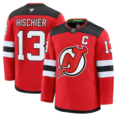 Nico Hischier New Jersey Devils Fanatics Home Premium Jersey -  NHL Jerseys