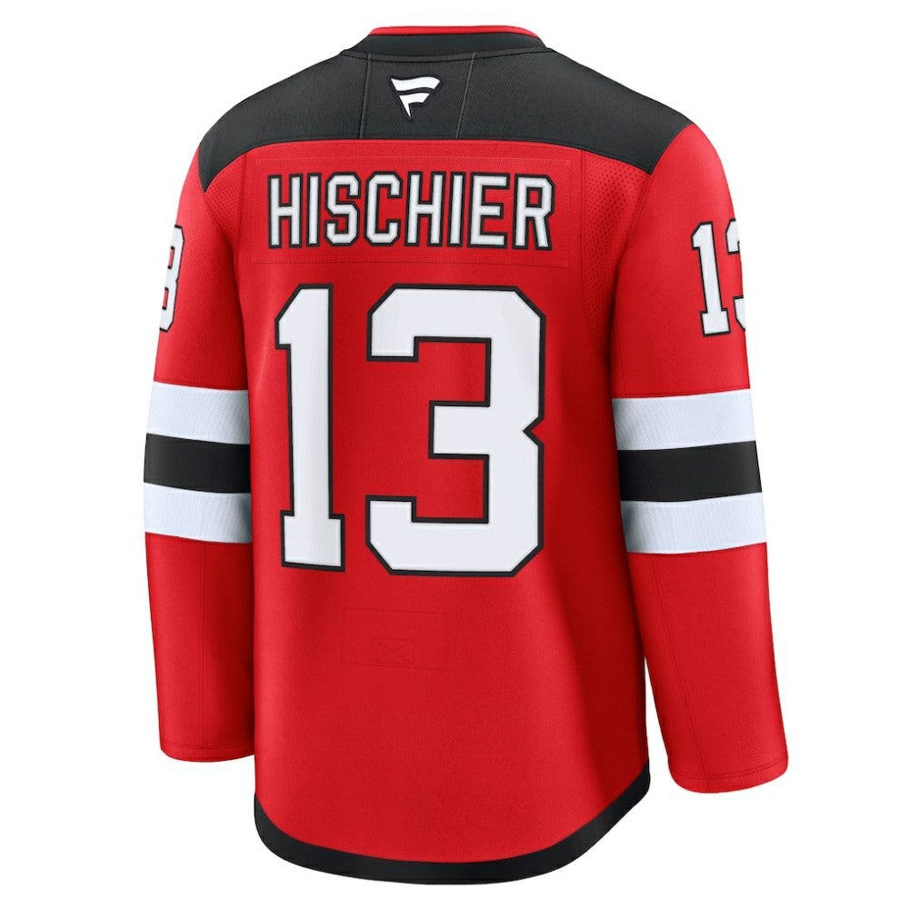 Nico Hischier New Jersey Devils Fanatics Home Premium Jersey -  NHL Jerseys