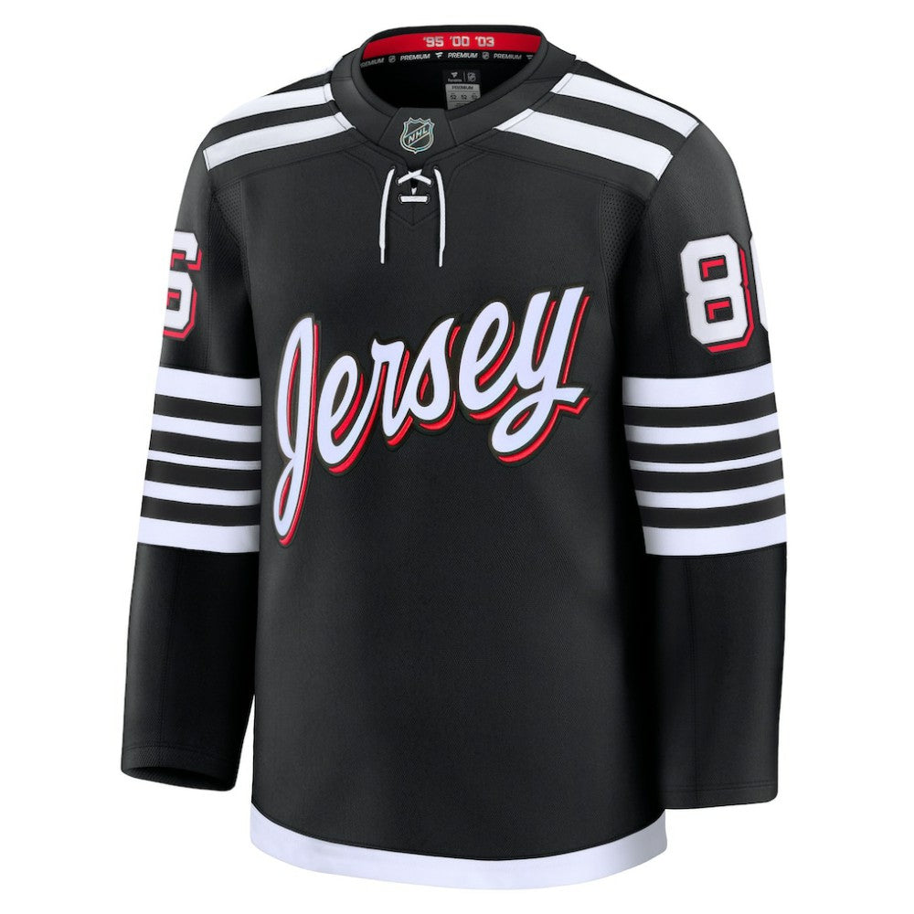 Jack Hughes New Jersey Devils Fanatics Alternate Premium Jersey -  NHL Jerseys