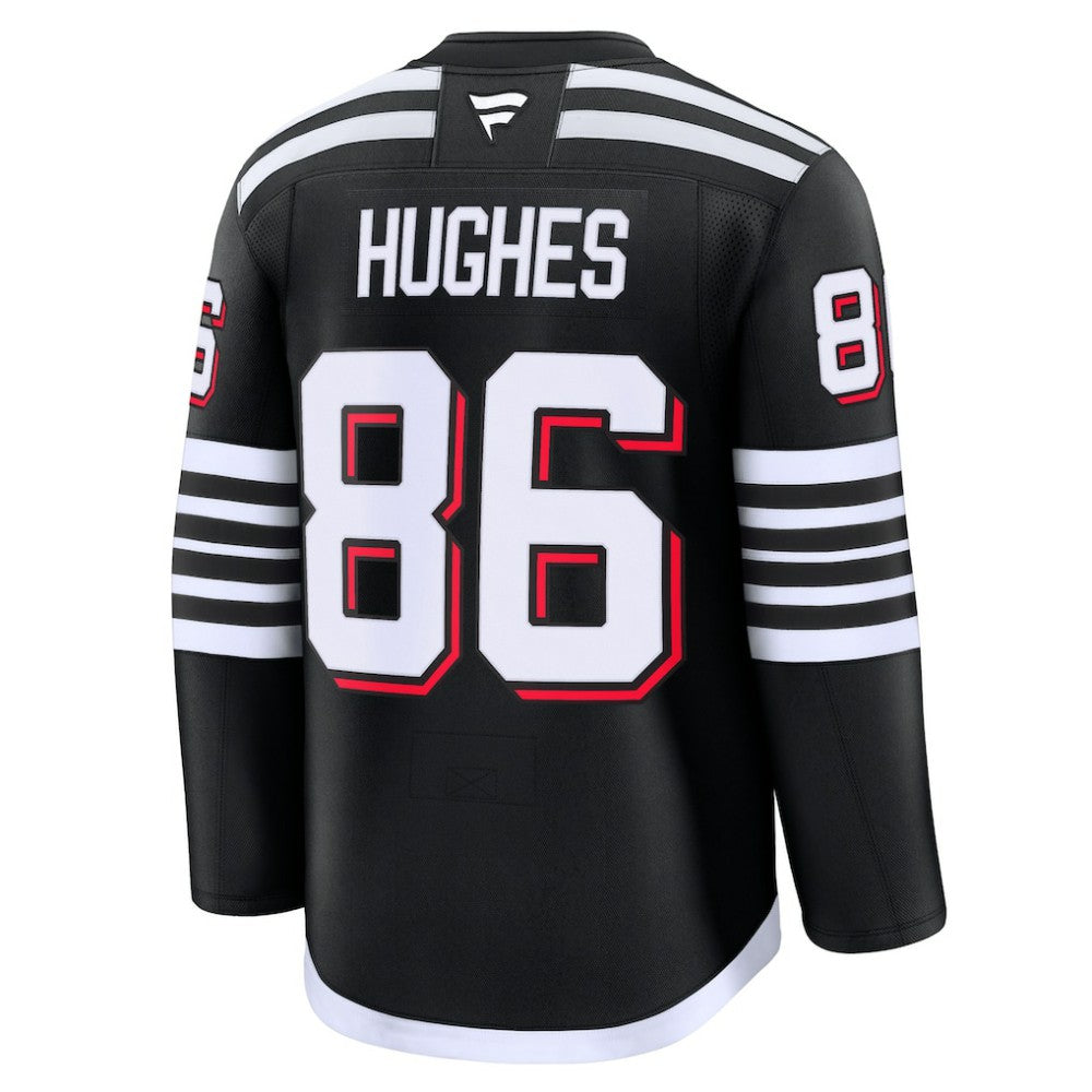 Jack Hughes New Jersey Devils Fanatics Alternate Premium Jersey -  NHL Jerseys