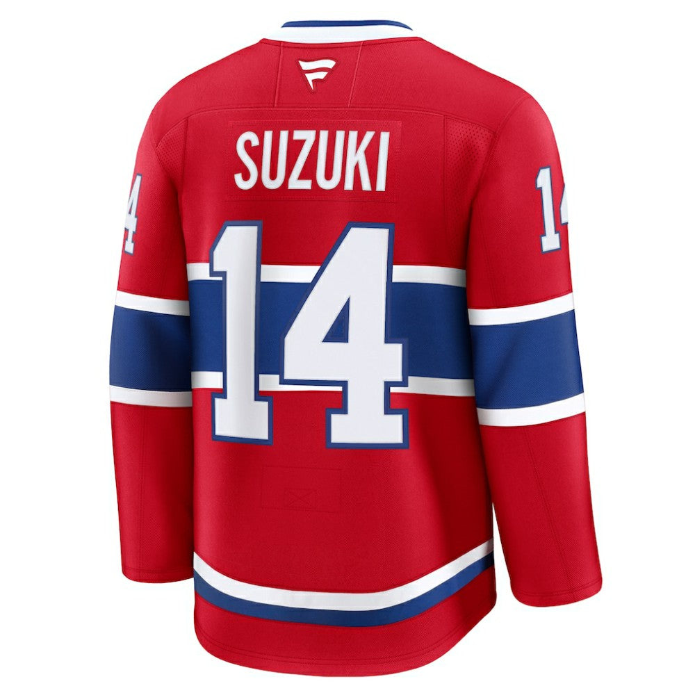 Nick Suzuki Montreal Canadiens Fanatics Home Premium Jersey -  NHL Jerseys