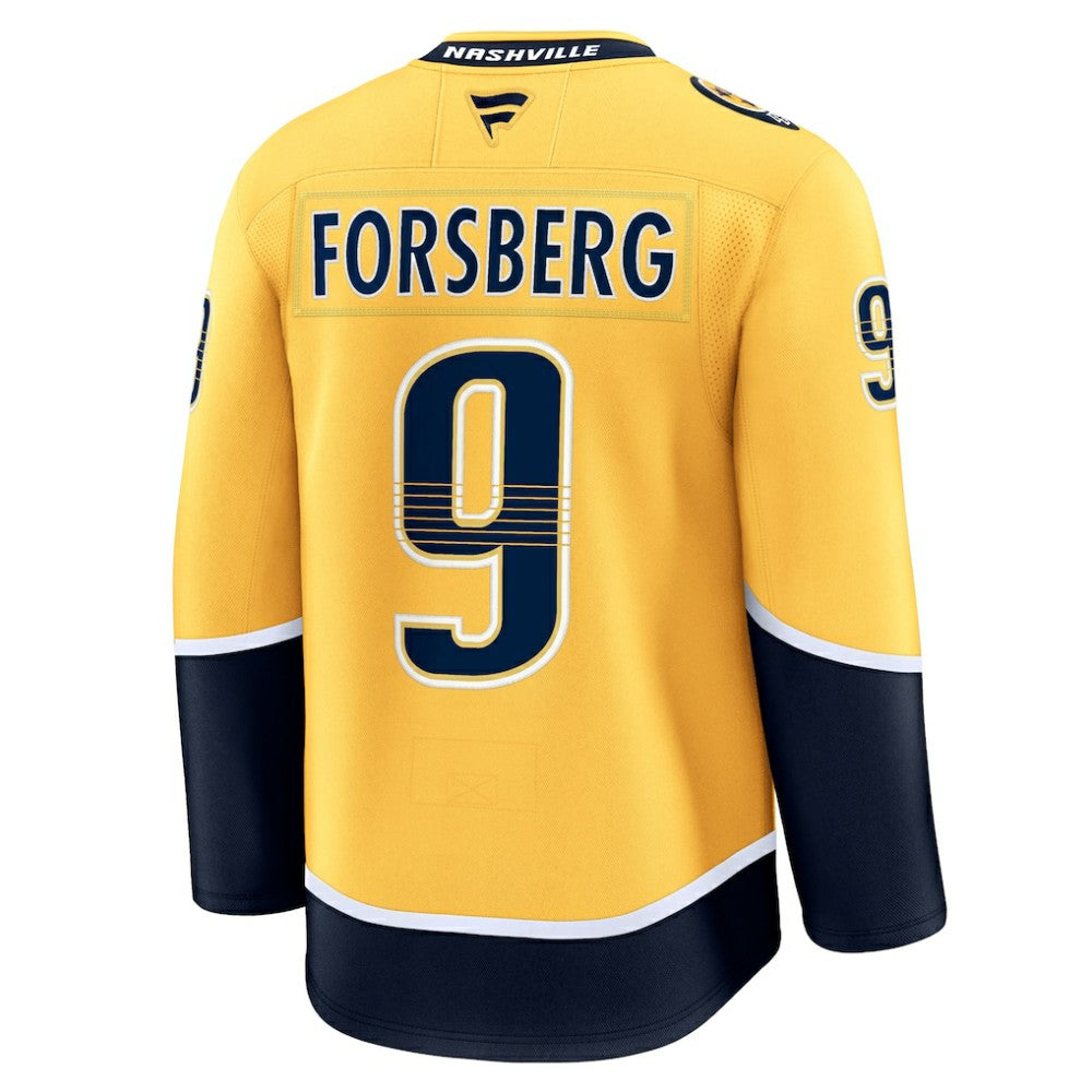 Filip Forsberg Nashville Predators Fanatics Home Premium Jersey -  NHL Jerseys