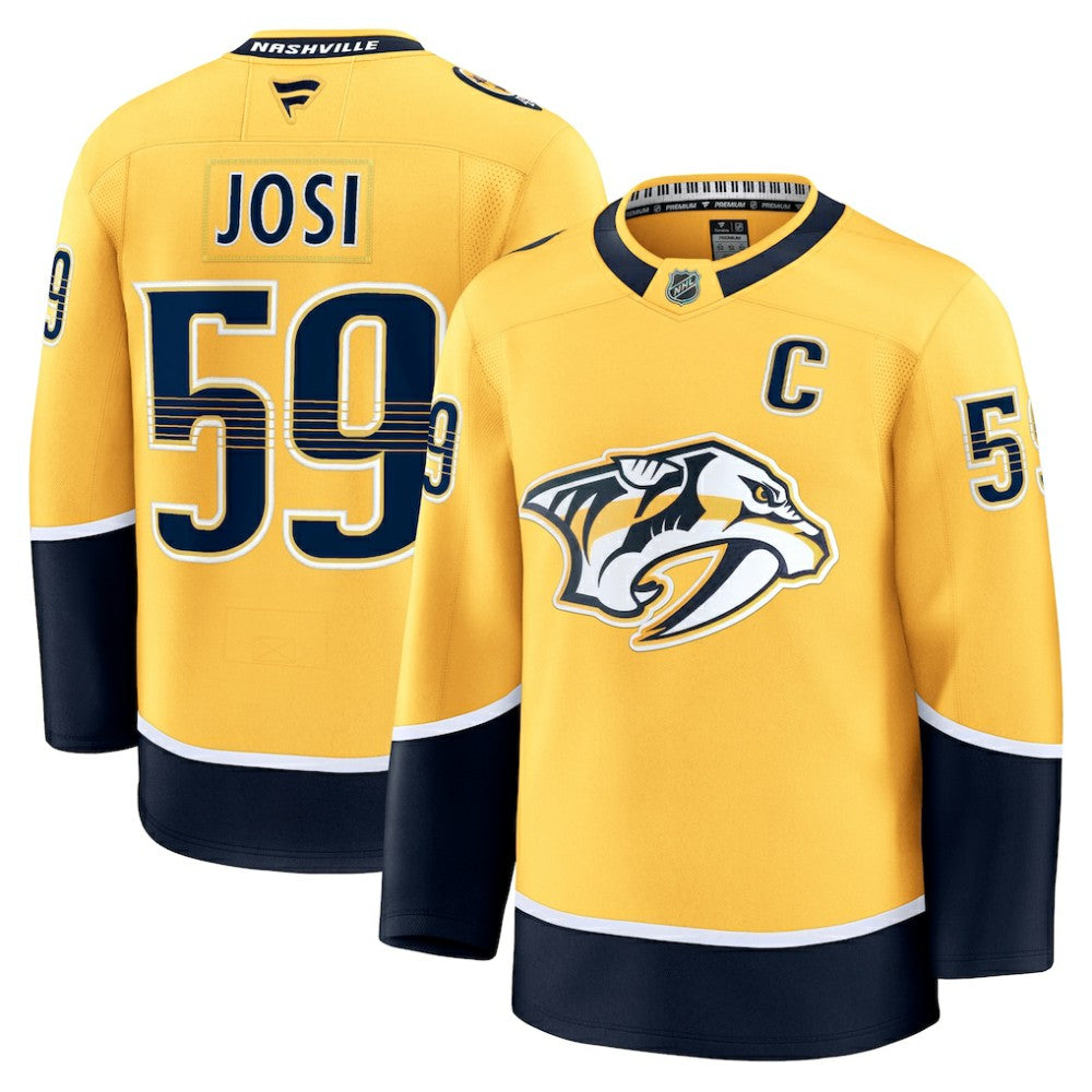 Roman Josi Nashville Predators Fanatics Home Premium Jersey -  NHL Jerseys