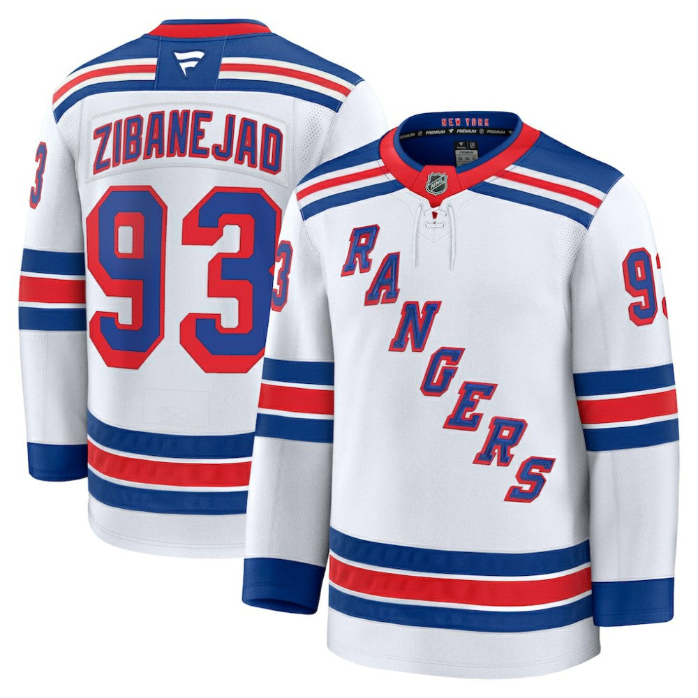 Mika Zibanejad New York Rangers Fanatics Away Premium Jersey -  NHL Jerseys