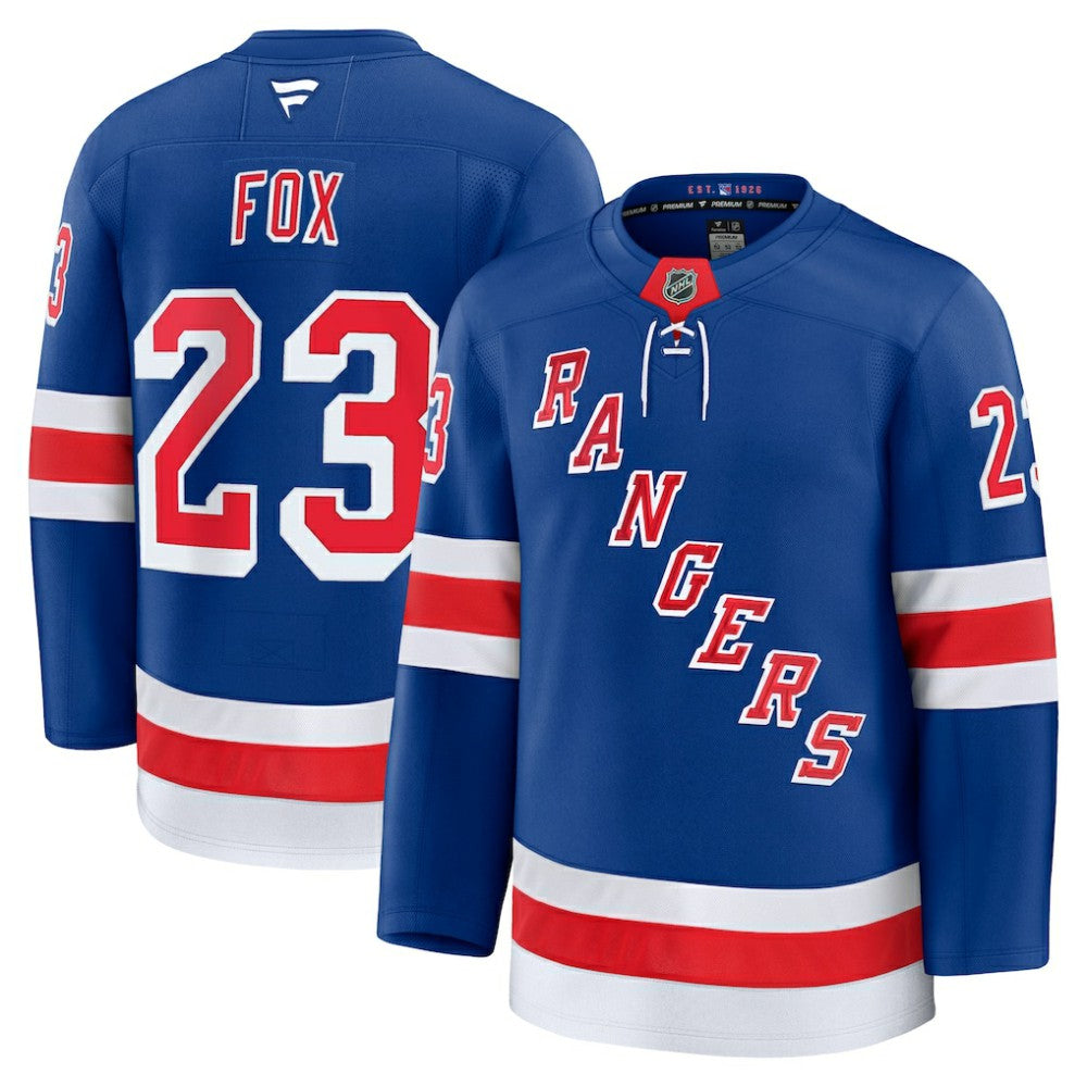 Adam Fox New York Rangers Fanatics Home Premium Jersey -  NHL Jerseys