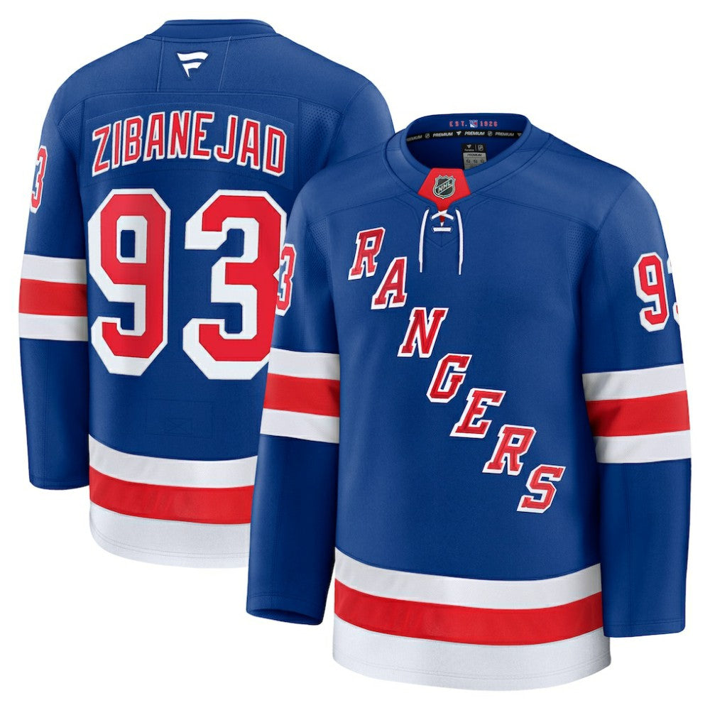 Mika Zibanejad New York Rangers Fanatics Home Premium Jersey -  NHL Jerseys