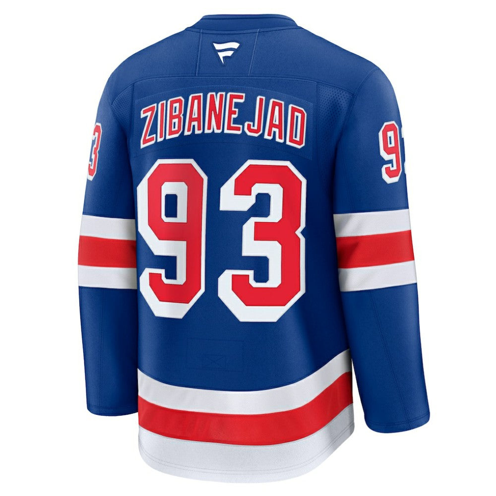 Mika Zibanejad New York Rangers Fanatics Home Premium Jersey -  NHL Jerseys