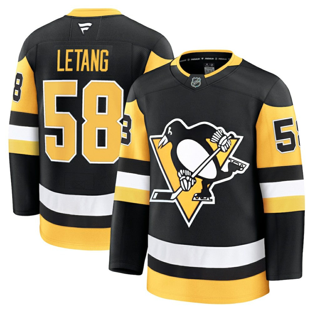 Kris Letang Pittsburgh Penguins Fanatics Home Premium Jersey -  NHL Jerseys