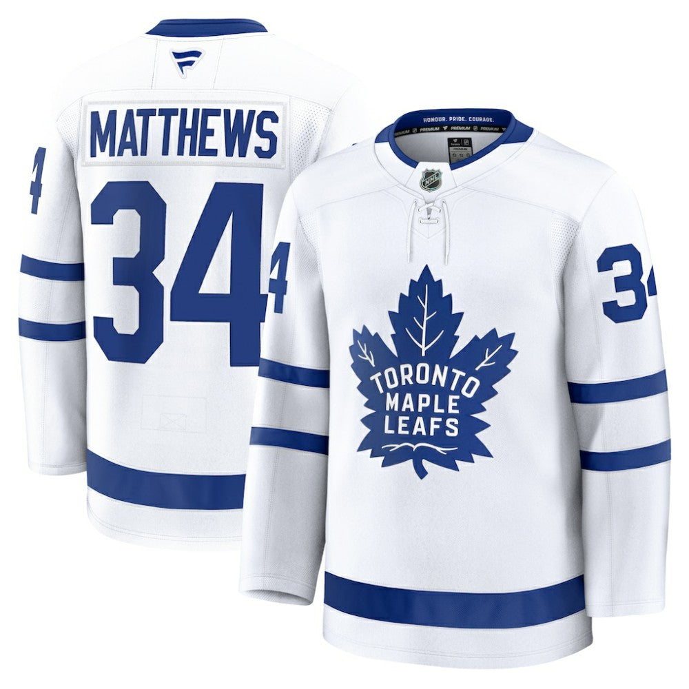 Auston Matthews Toronto Maple Leafs Fanatics Away Premium Jersey -  NHL Jerseys